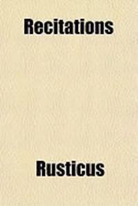 Produktbild: Recitations