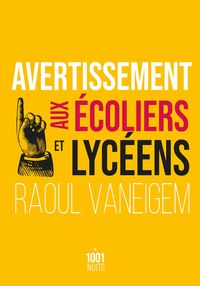 Produktbild: Avertissement aux &eacute;coliers et lyc&eacute;ens