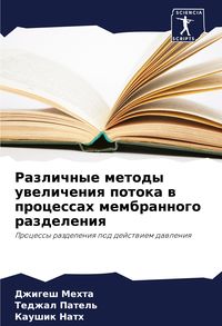 Produktbild: Razlichnye metody uwelicheniq potoka w processah membrannogo razdeleniq