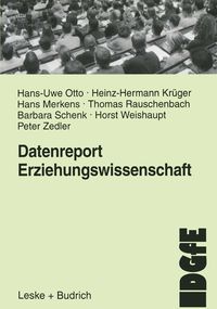 Produktbild: Datenreport Erziehungswissenschaft