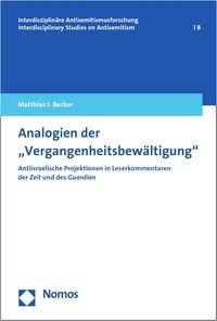 Produktbild: Analogien der "Vergangenheitsbew&auml;ltigung"