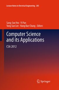 Produktbild: Computer Science and its Applications