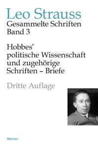 Produktbild: Hobbes' politische Wissenschaft und zugeh&ouml;rige Schriften - Briefe