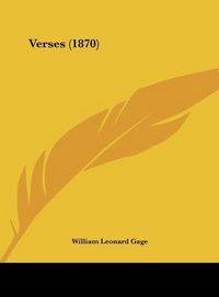 Produktbild: Verses (1870)