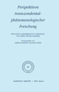 Produktbild: Perspektiven transzendentalph&auml;nomenologischer Forschung