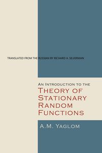 Produktbild: An Introduction to the Theory of Stationary Random Functions