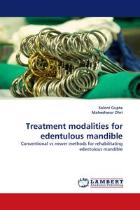 Produktbild: Treatment modalities for edentulous mandible