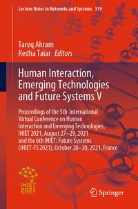 Produktbild: Human Interaction, Emerging Technologies and Future Systems V