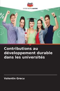 Produktbild: Contributions au d&eacute;veloppement durable dans les universit&eacute;s