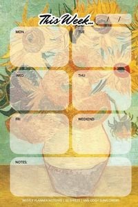 Produktbild: Weekly Planner Notepad