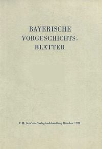 Produktbild: Bayerische Vorgeschichtsbl&auml;tter 2010