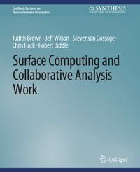 Produktbild: Surface Computing and Collaborative Analysis Work
