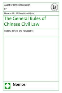 Produktbild: The General Rules of Chinese Civil Law