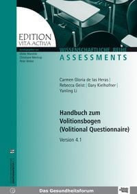 Produktbild: Handbuch zum Volitionsbogen (Volitional Questionnaire)