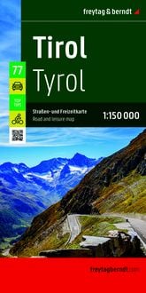 Produktbild: Freytag & berndt Stra&szlig;enkarte Tirol 1:150.000