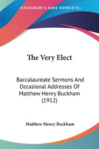 Produktbild: The Very Elect