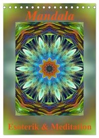 Produktbild: Mandala - Esoterik & Meditation (Tischkalender 2026 DIN A5 hoch), CALVENDO Monatskalender