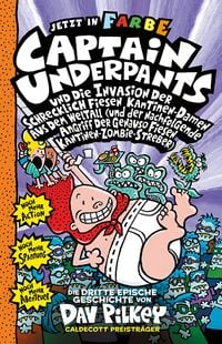 Bild vom Artikel Captain Underpants Band 3 - Captain Underpants und die Invasion der schrecklich fiesen Kantinen-Damen vom Autor Dav Pilkey