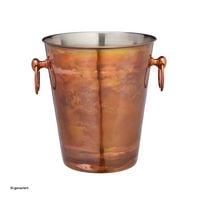 Produktbild: neuetischkultur Wein- und Sektk&uuml;bel, Edelstahl mit Kupferoberfl&auml;ch Barcraft