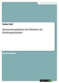 Produktbild: Emotionsregulation bei Kindern im Kindergartenalter