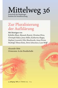 Produktbild: Zur Pluralisierung der Aufkl&auml;rung