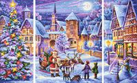 Bild vom Artikel Schipper Malen-nach-Zahlen - Meisterklasse Triptychon - Weiße Weihnacht vom Autor Schipper