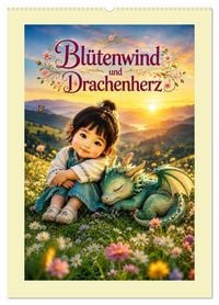 Produktbild: Bl&uuml;tenwind und Drachenherz (Wandkalender 2027 DIN A2 hoch), CALVENDO Monatskalender