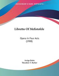 Produktbild: Libretto Of Mefistofele
