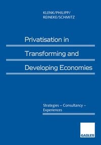 Produktbild: Privatisation in Transforming and Developing Economies
