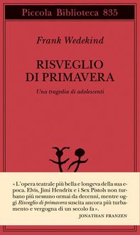 Produktbild: Risveglio di primavera. Una tragedia di adolescenti