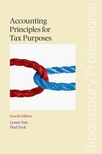 Produktbild: Oats, L: Accounting Principles for Tax Purposes