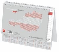 Produktbild: Schreibtischkalender &Ouml;sterreich gro&szlig; 2027