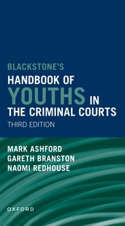 Produktbild: Blackstones' Handbook of Youths in the Criminal Courts