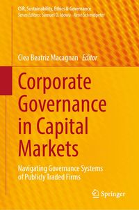 Produktbild: Corporate Governance in Capital Markets