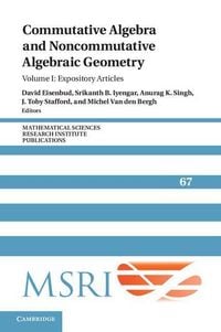 Produktbild: Commutative Algebra and Noncommutative Algebraic Geometry