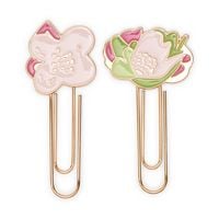 Produktbild Metall-Clips 2er Set Blumen, Pink Matcha