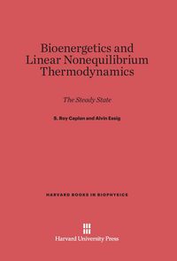 Produktbild: Bioenergetics and Linear Nonequilibrium Thermodynamics