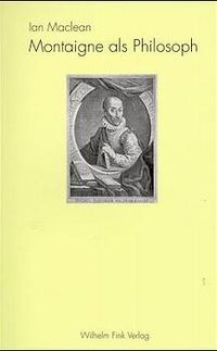 Produktbild: Montaigne als Philosoph