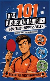 Produktbild: Das 101 Ausreden Handbuch f&uuml;r Tischtennis Spieler