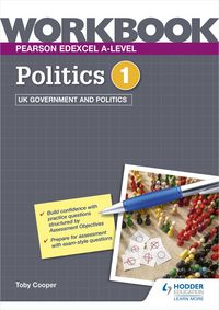 Produktbild: Cooper, T: Pearson Edexcel A-level Politics Workbook 1