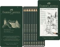 Produktbild Faber-Castell Bleistifte Castell 9000 Design Set, 5B-5H, 12er Set
