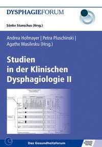Produktbild: Studien in der Klinischen Dysphagiologie II