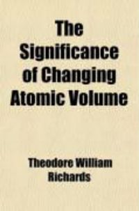 Produktbild: The Significance of Changing Atomic Volume (1-4)