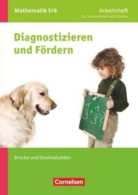 Produktbild: Diagnostizieren und F&ouml;rdern - Arbeitshefte - Mathematik - 5./6. Schuljahr
