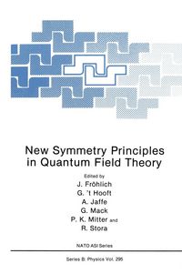 Produktbild: New Symmetry Principles in Quantum Field Theory