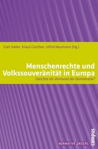 Produktbild: Menschenrechte und Volkssouver&auml;nit&auml;t in Europa
