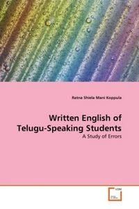 Produktbild: Koppula, R: Written English of Telugu-Speaking Students