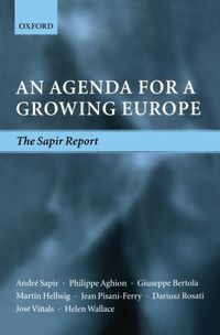 Produktbild: Agenda For a Growing Europe