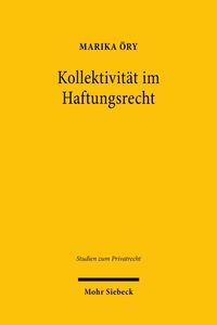 Bild vom Artikel Kollektivität im Haftungsrecht vom Autor Marika Öry