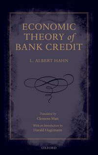 Produktbild: Economic Theory of Bank Credit